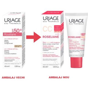 Roséliane CC Cream SPF 50+ - CC krém pro citlivou pleť se sklonem k začervenání  